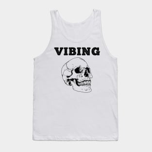 VIBING SKULL Tank Top